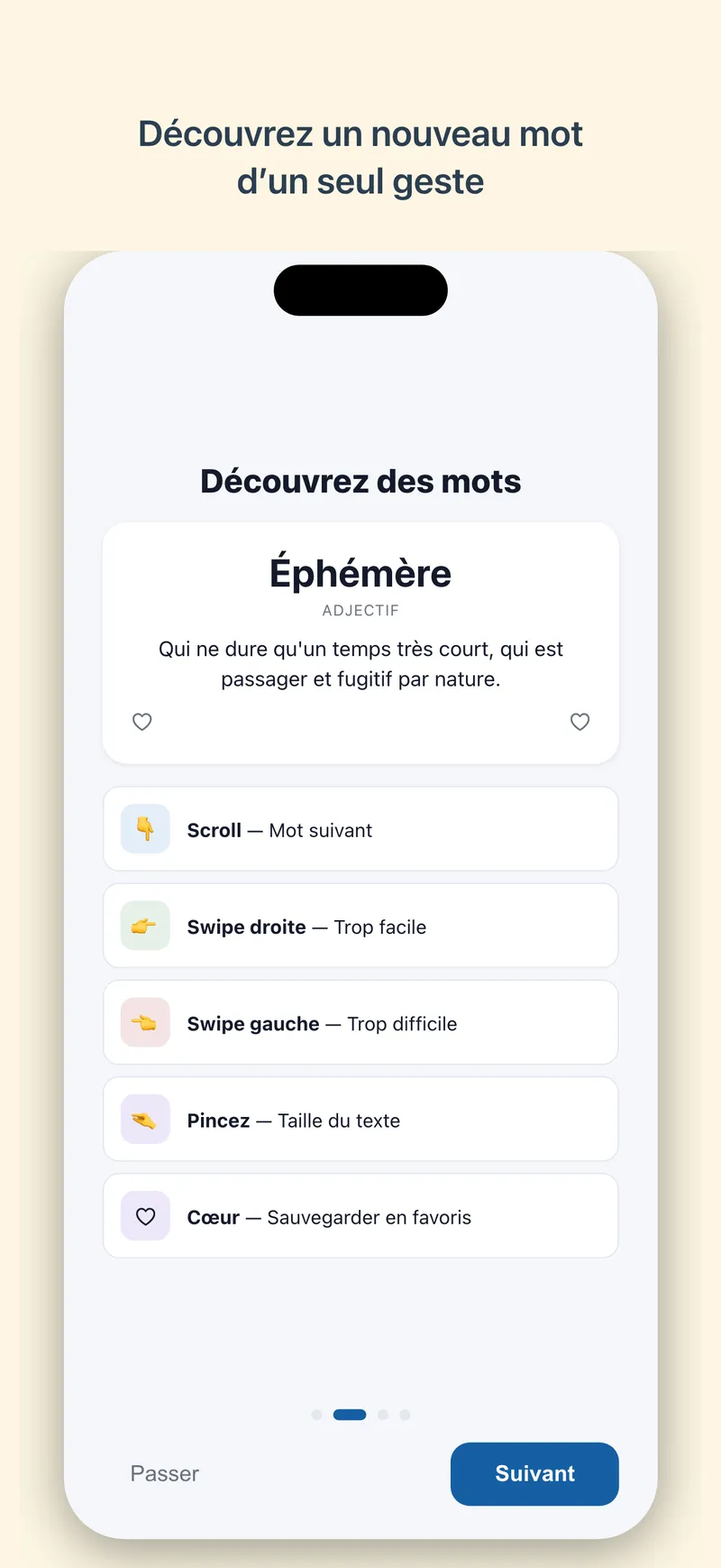 Le feed des mots